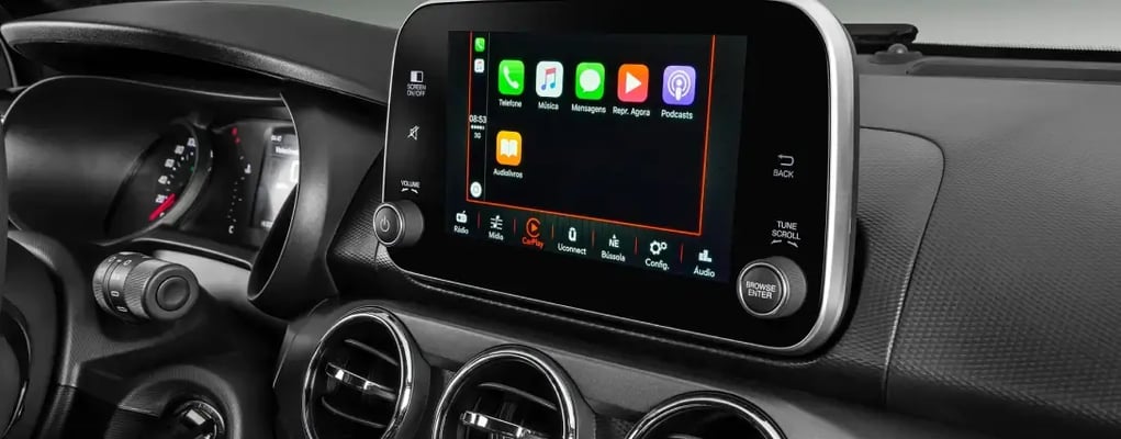 Central multimídia Fiat Argo 1.0