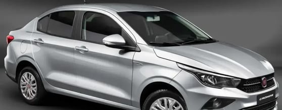 Carro fiat cronos em destaque