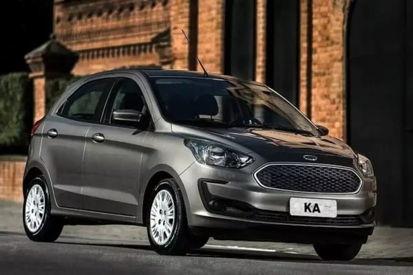 Frente e lateral Ford Ka